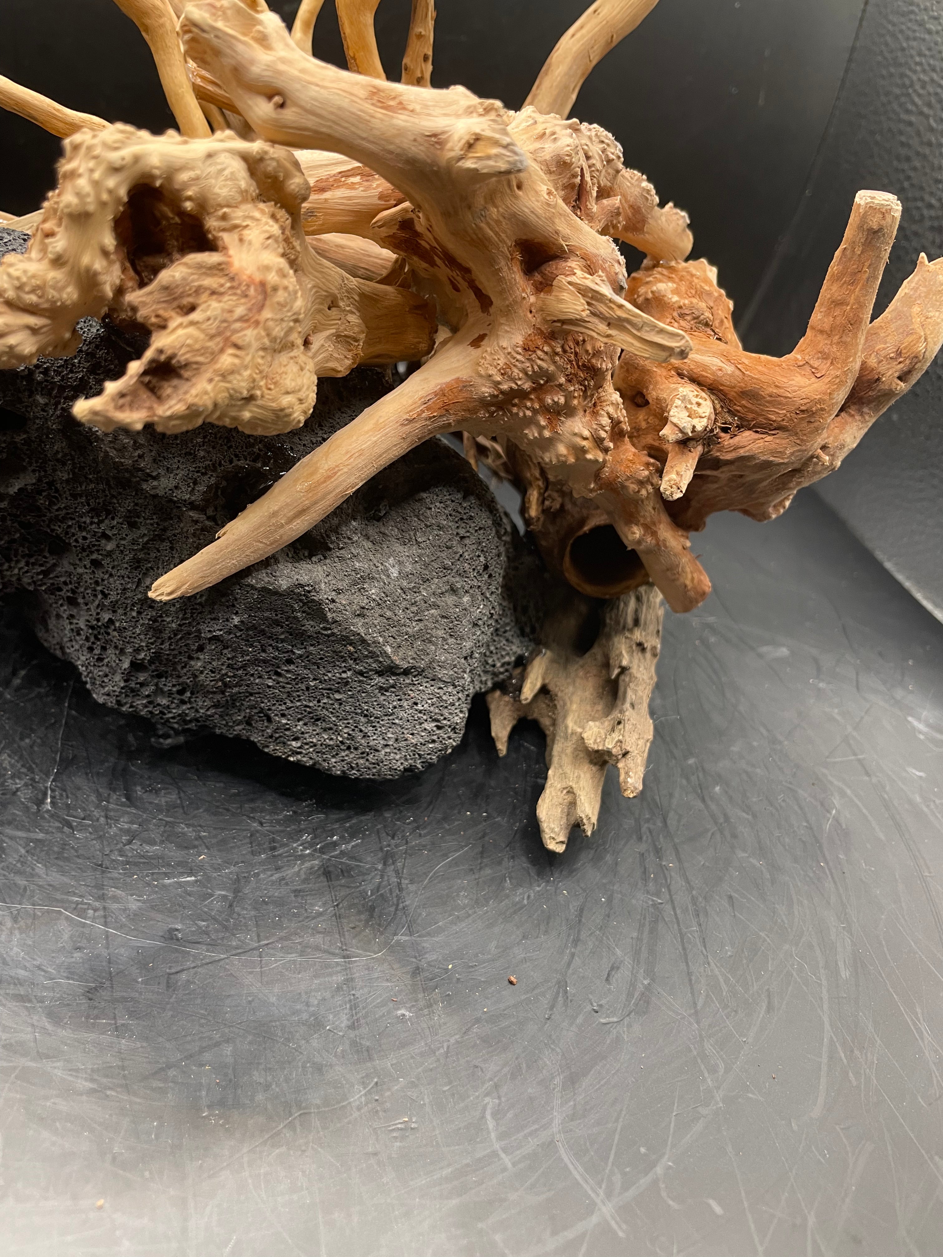 Aquarium Driftwood, Handcrafted Aquascape Unique Decoration - Peepo
