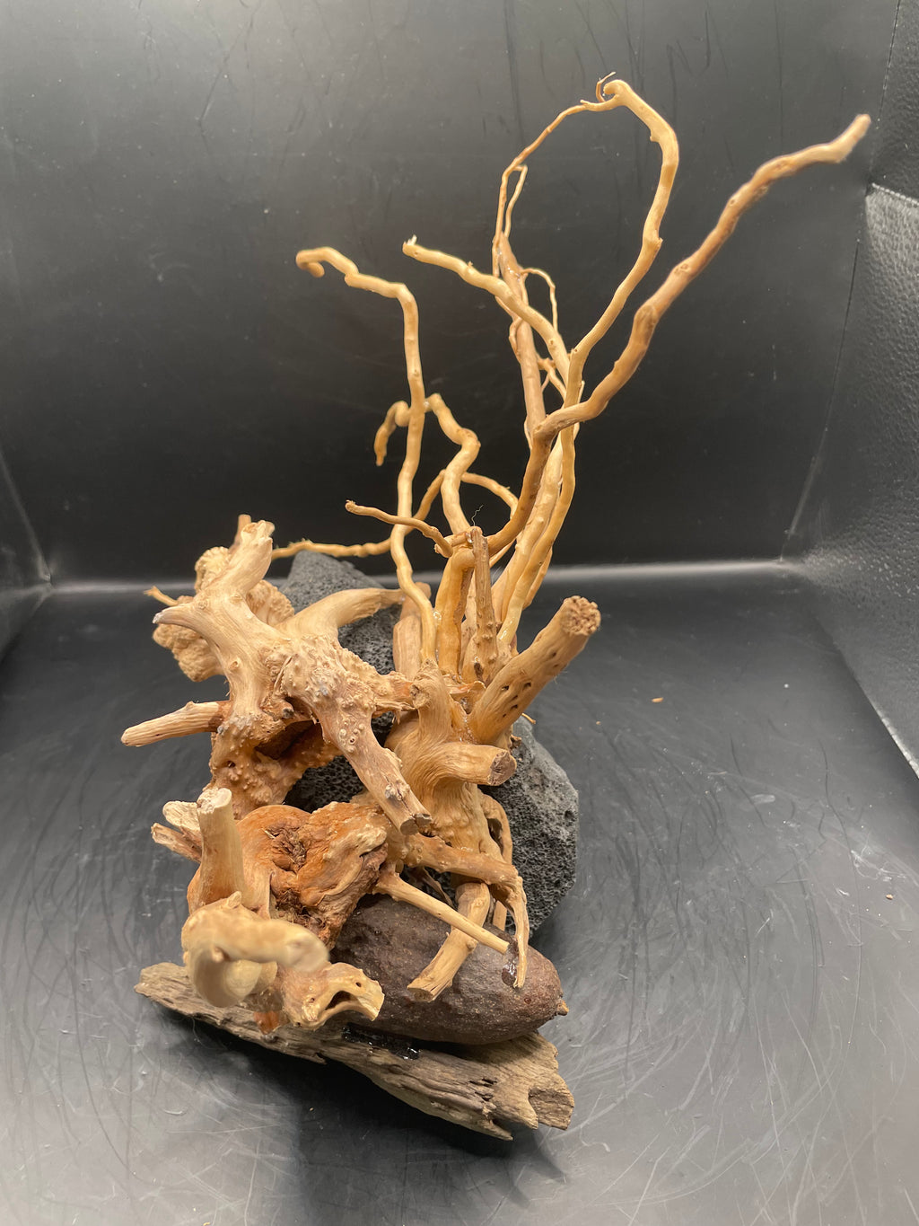 Aquarium Driftwood, Handcrafted Aquascape Unique Decoration - Peepo