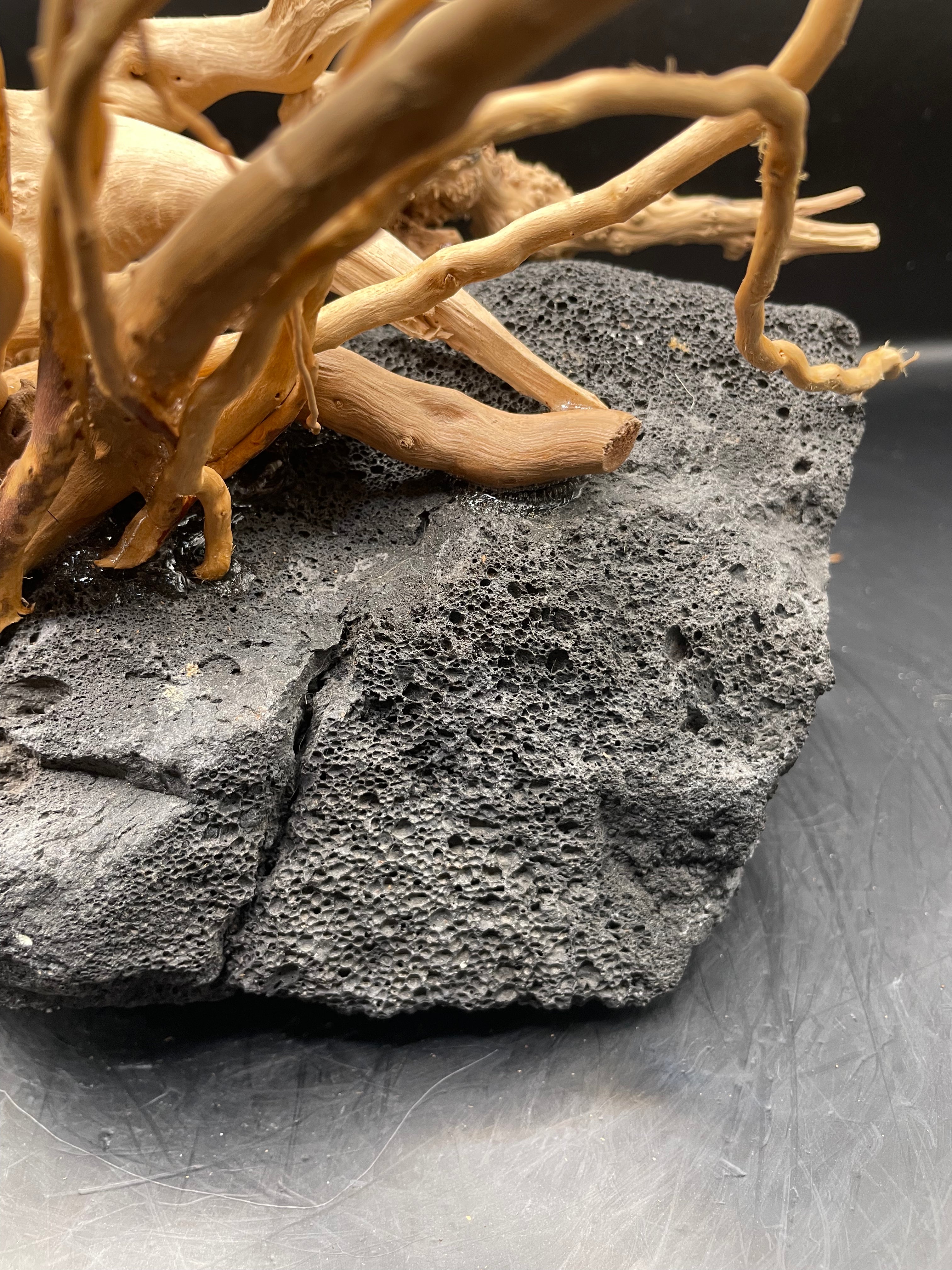 Aquarium Driftwood, Handcrafted Aquascape Unique Decoration - Peepo