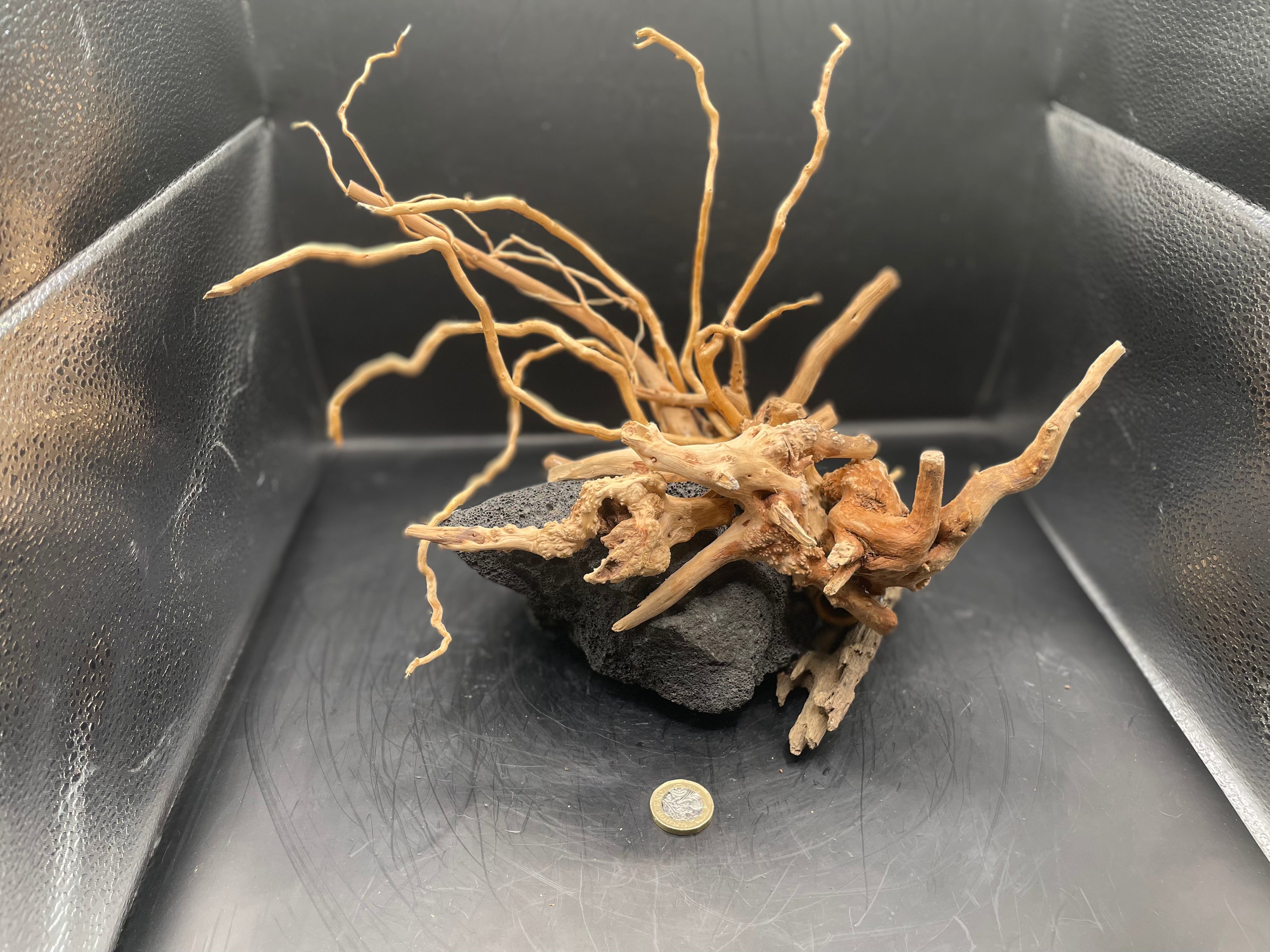 Aquarium Driftwood, Handcrafted Aquascape Unique Decoration - Peepo