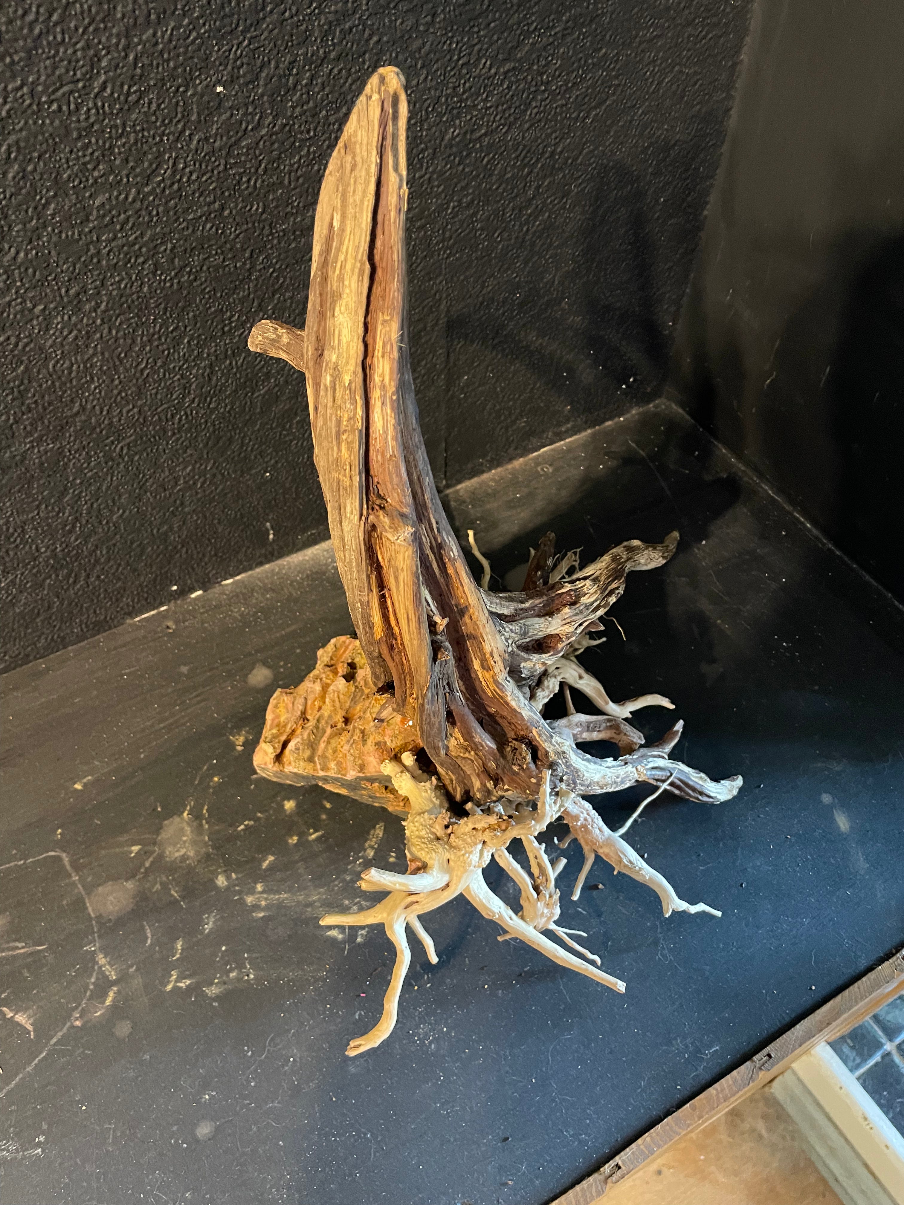 Aquarium Driftwood, Handcrafted Aquascape Unique Decoration - Sylvarach