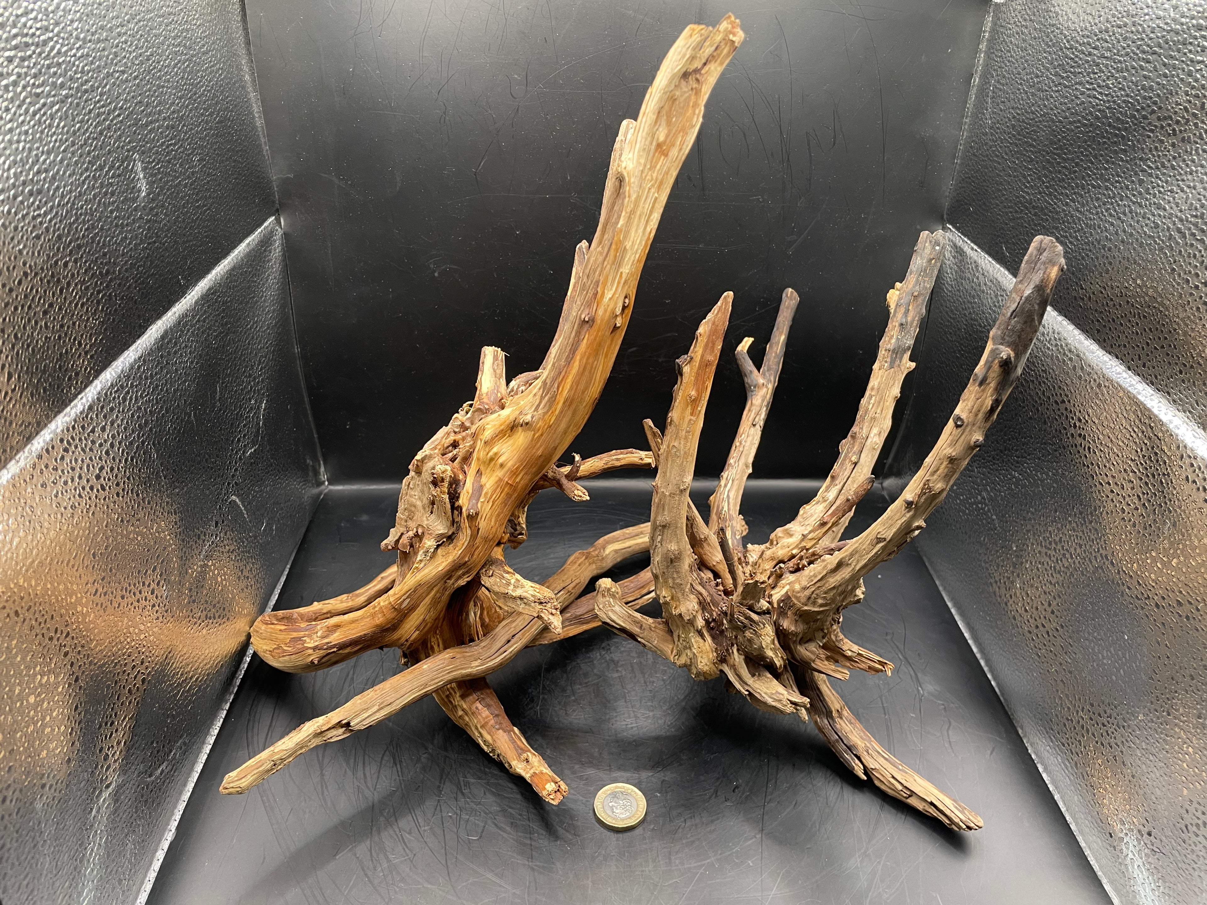 Aquarium Driftwood Wood Natural Aquascape Fish Tank - Helroot Bend