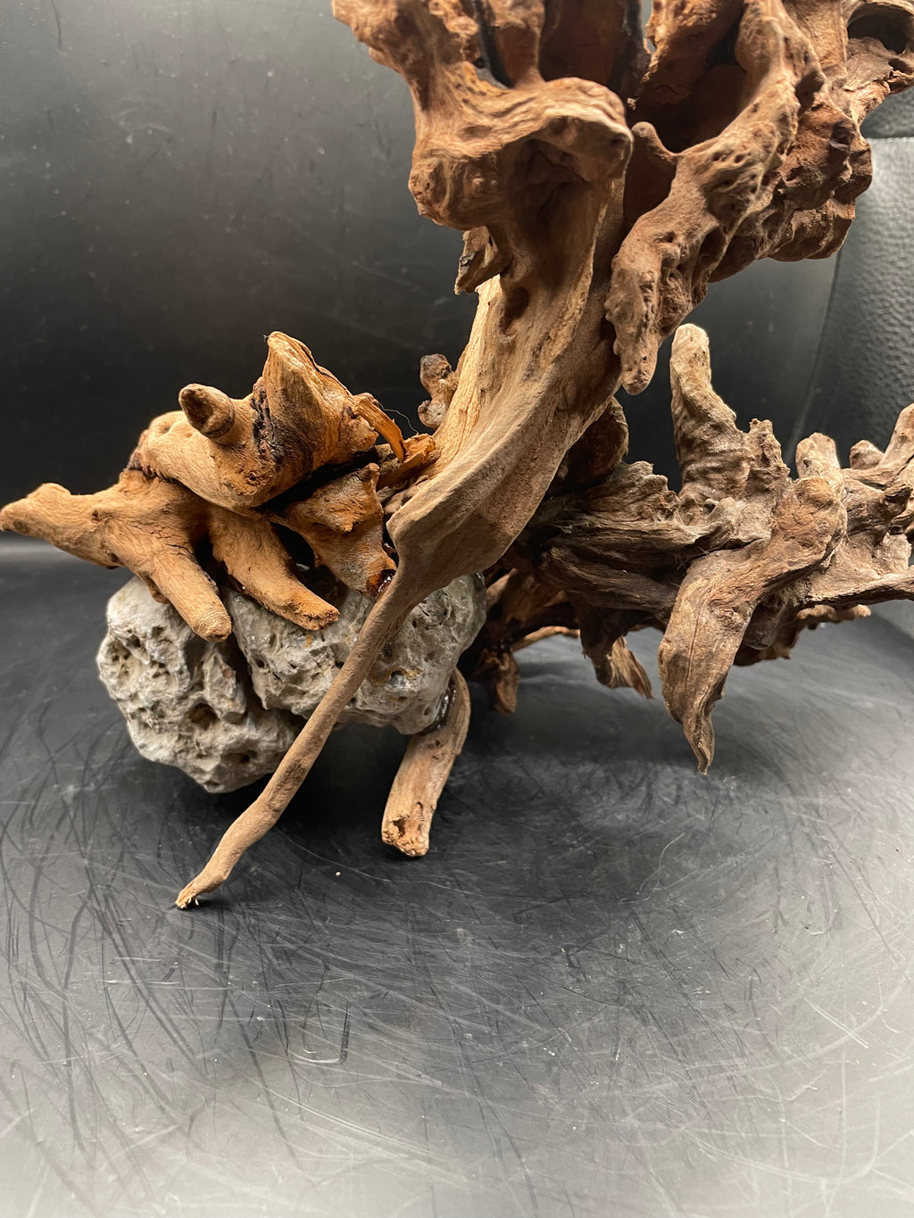 Aquarium Driftwood, Handcrafted Aquascape Unique Decoration- The Maw Of Tartarus