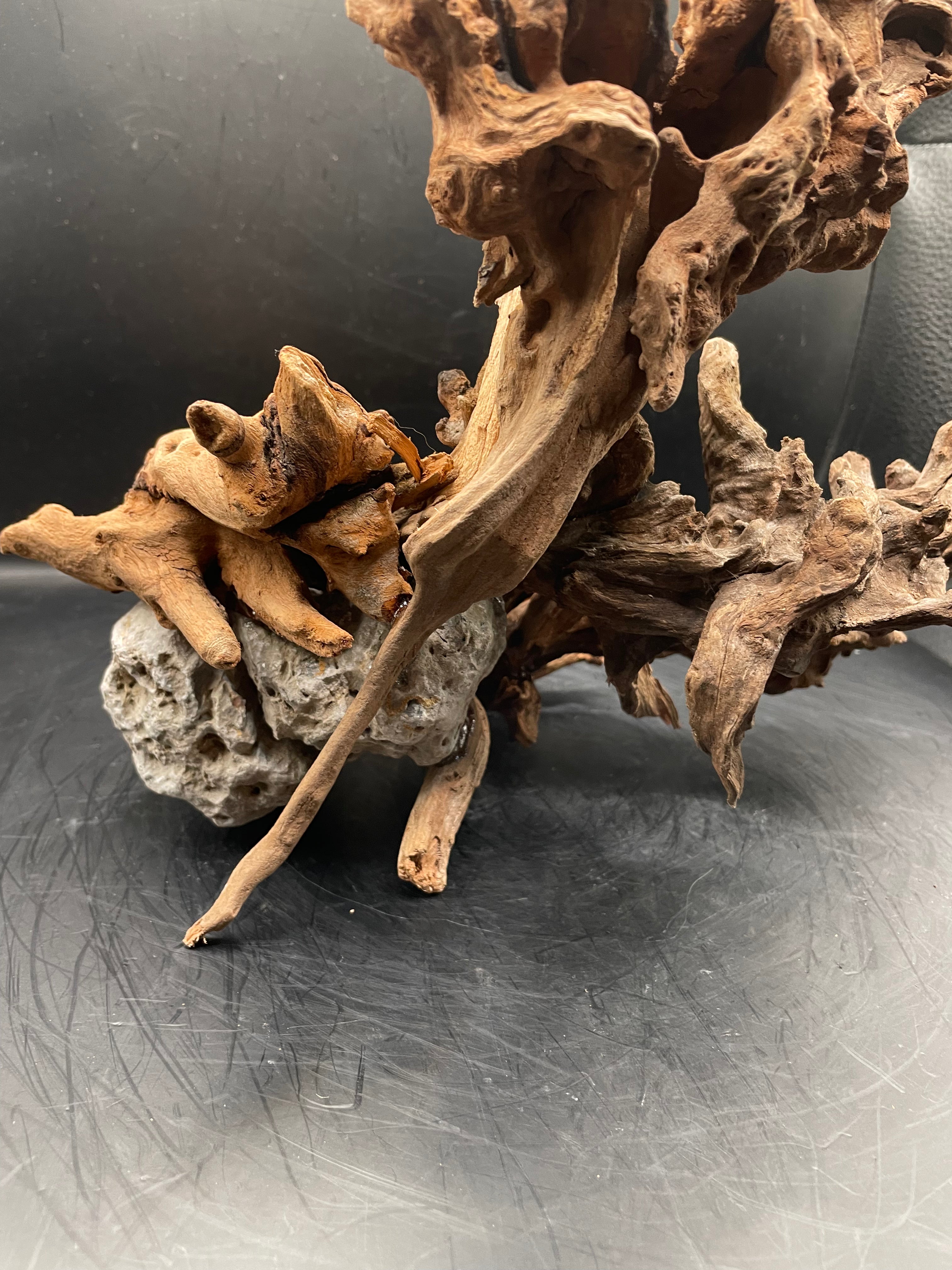 Aquarium Driftwood, Handcrafted Aquascape Unique Decoration- The Maw Of Tartarus