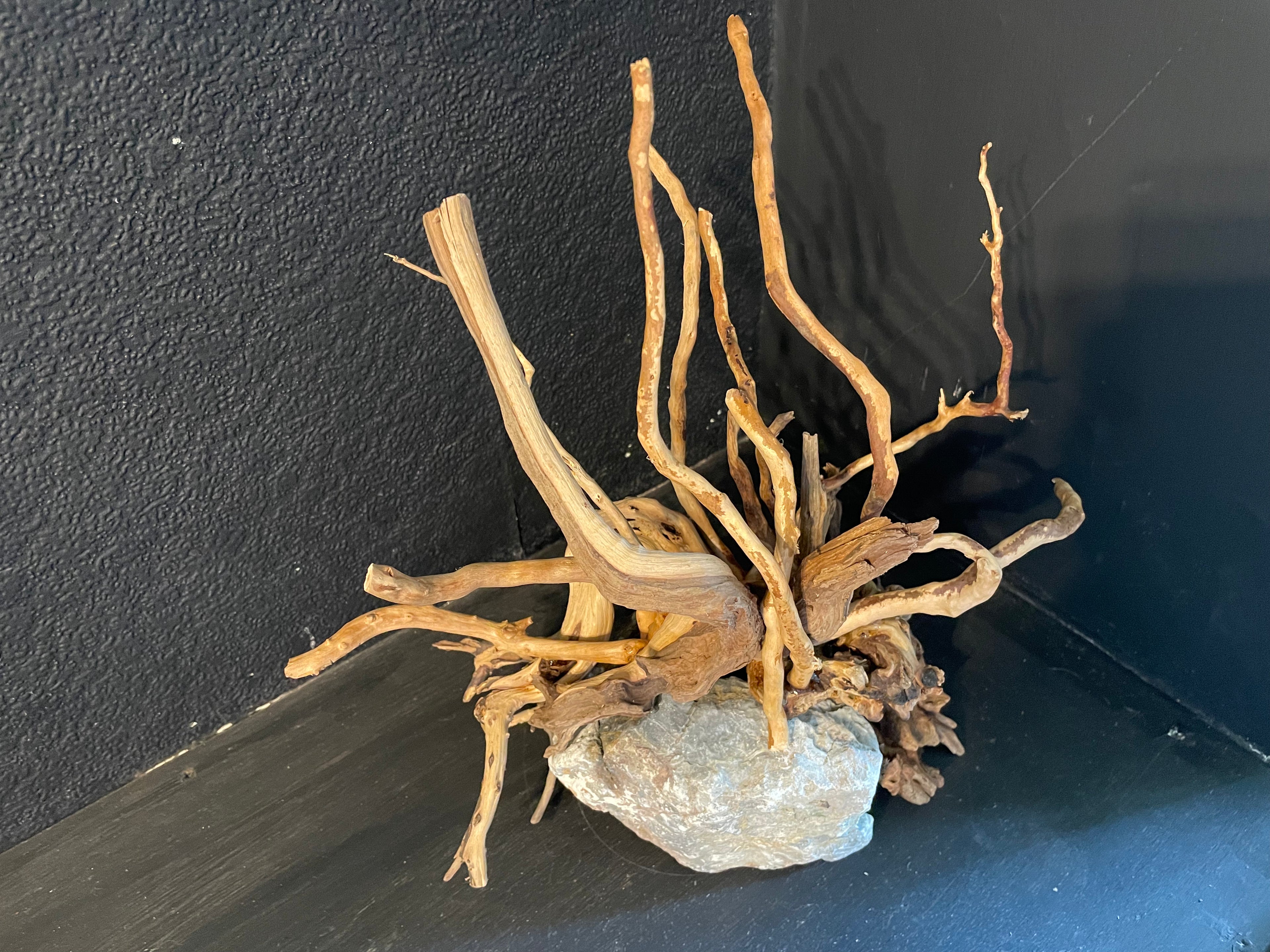 Aquarium Driftwood, Handcrafted Aquascape Unique Decoration - Cernunnos Tangle