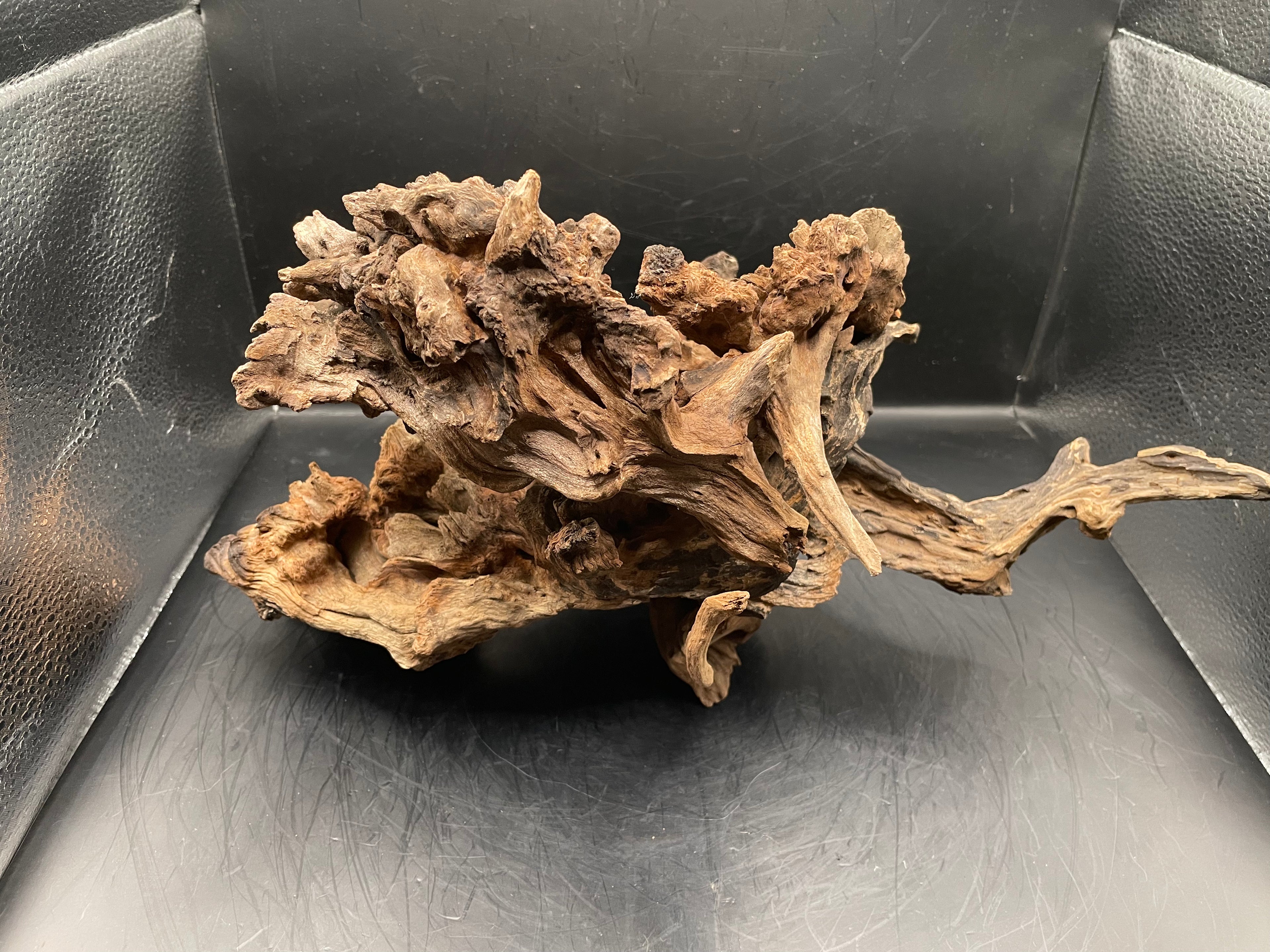 Aquarium Driftwood, Handcrafted Aquascape Unique Decoration- Charred Bastion