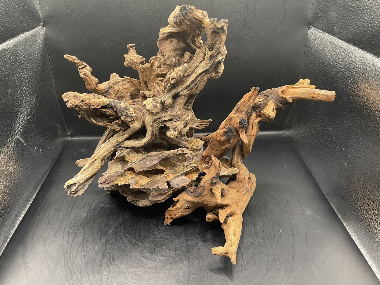 Aquarium Driftwood, Handcrafted Aquascape Unique Decoration - Skycoil