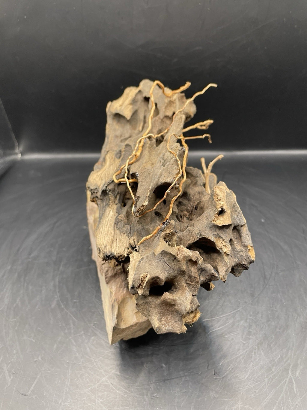 Aquarium Driftwood Handcrafted Aquascape Unique - The Triad of Thorne
