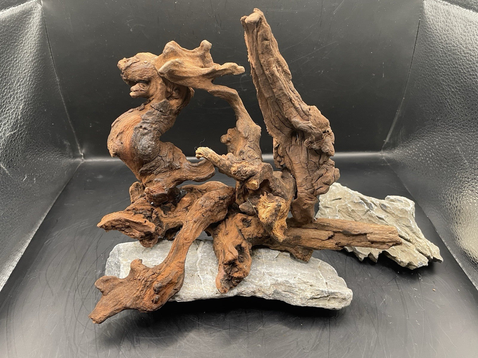 Aquarium Driftwood, Handcrafted Aquascape Unique Decoration - Elderhowl