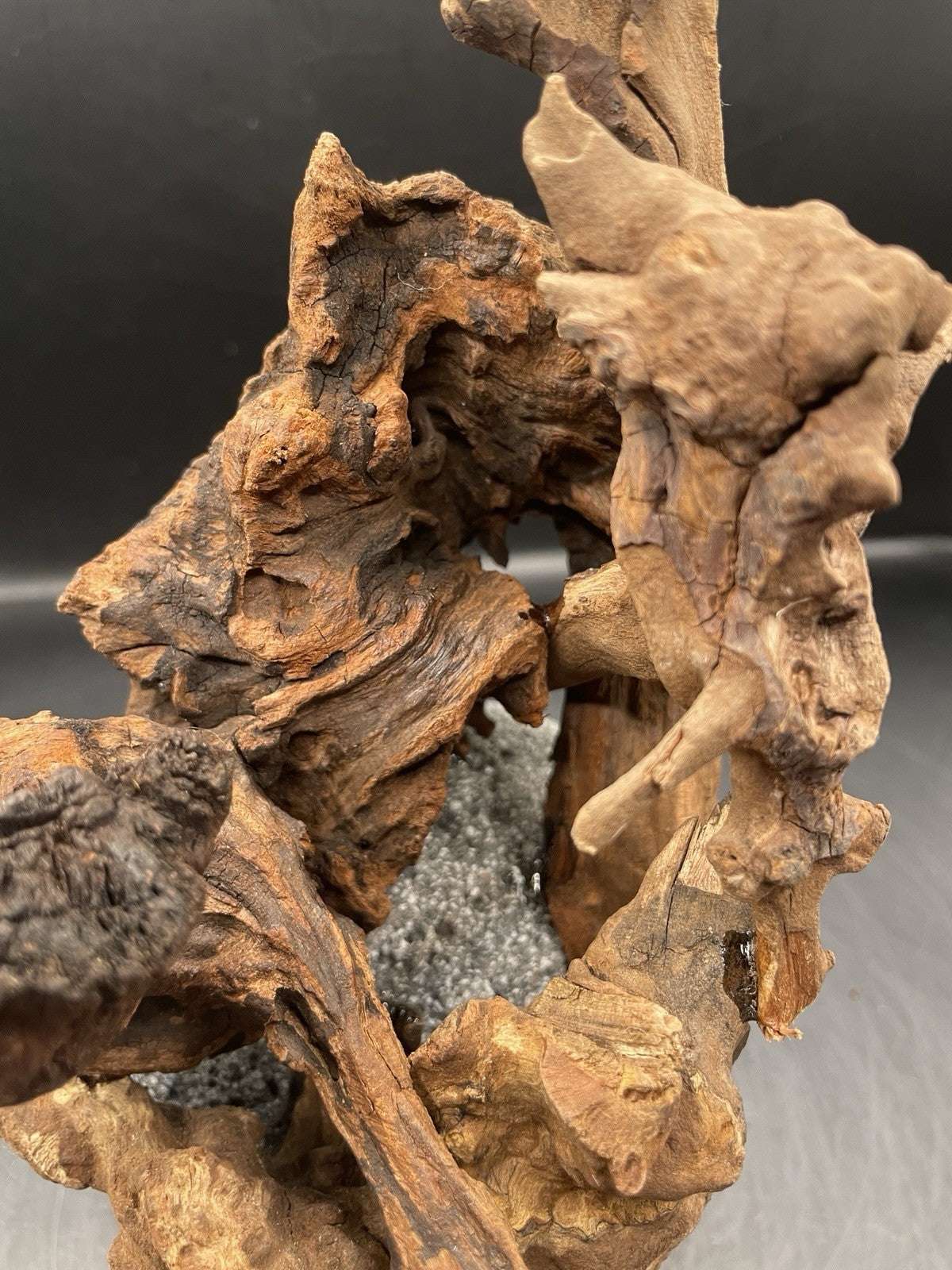 Aquarium Driftwood Handcrafted Aquascape Unique Lava Rock - Stomboli