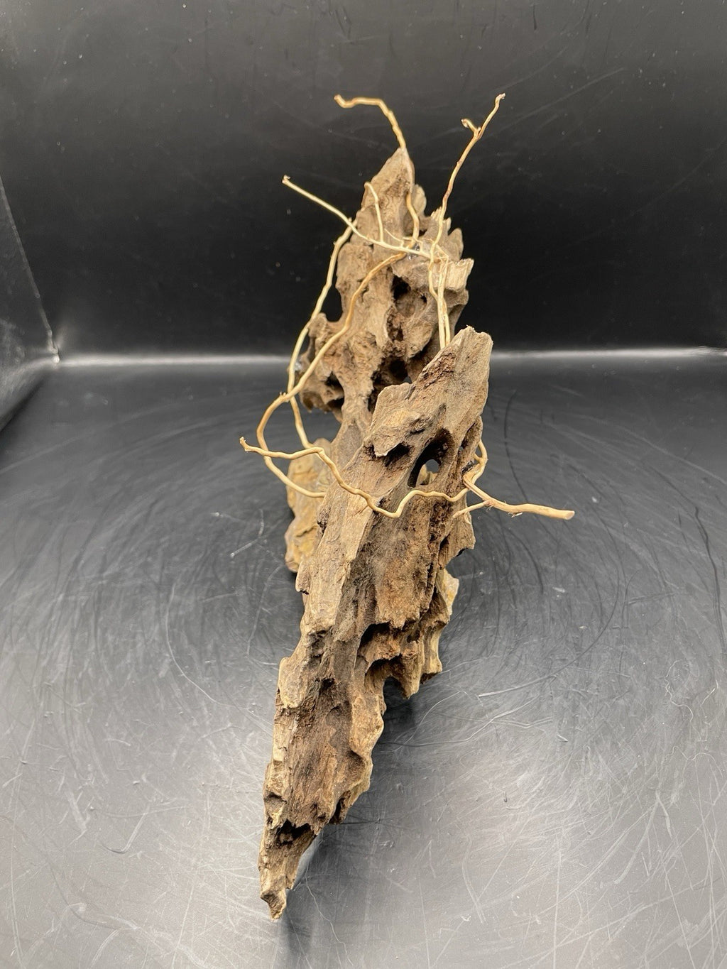 Aquarium Driftwood Handcrafted Aquascape Unique - The Triad of Thorne