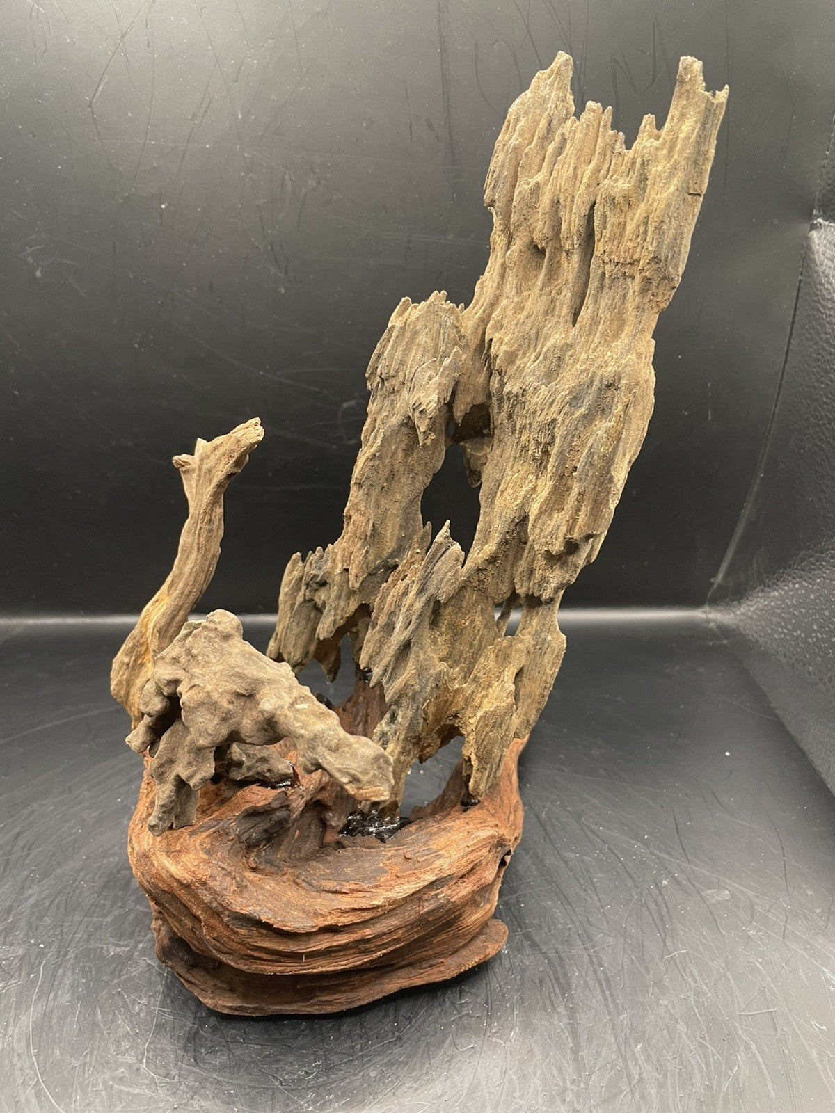 Aquarium Driftwood, Handcrafted Aquascape Unique Decoration - Deep In The Cave