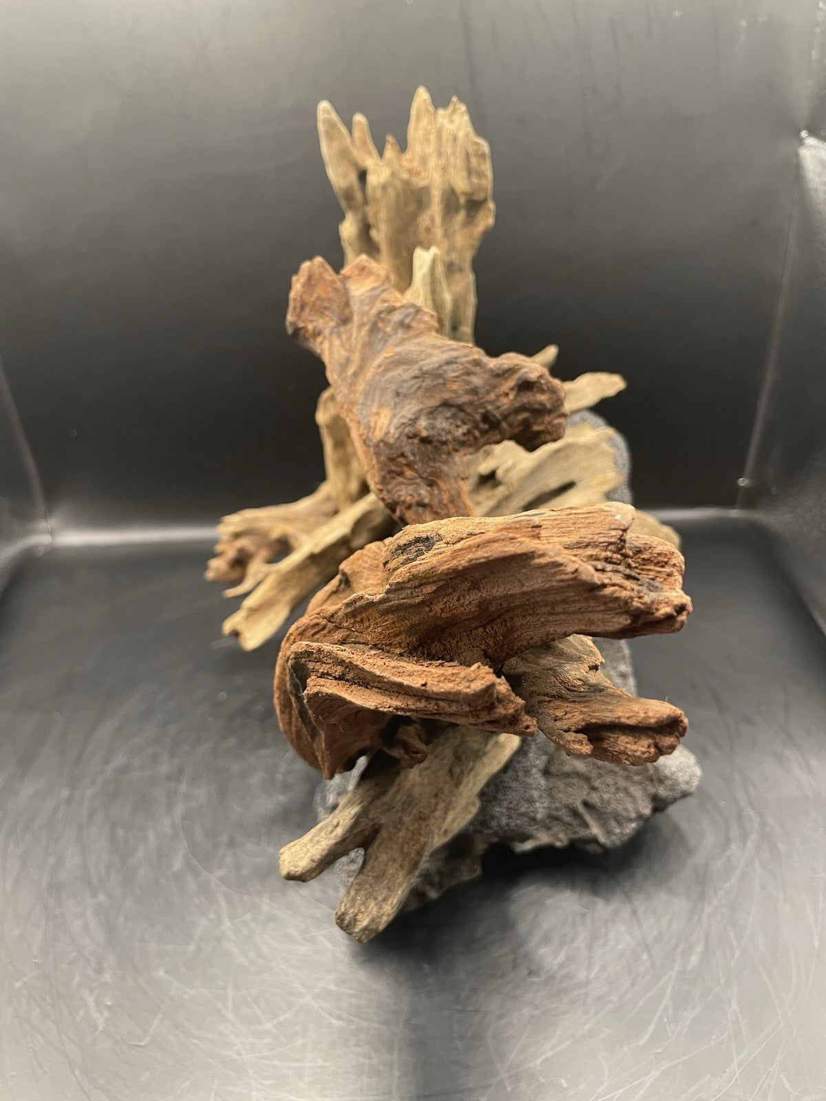 Aquarium Driftwood Handcrafted Aquascape Unique Lava Rock - Vesuvius