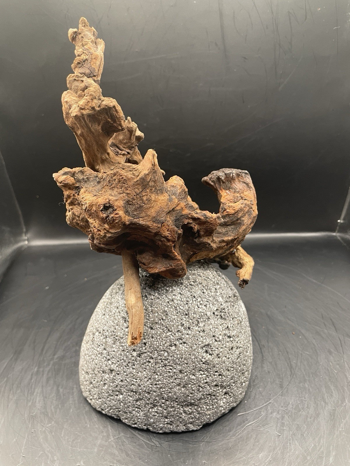 Aquarium Driftwood Handcrafted Aquascape Unique Lava Rock - Stomboli