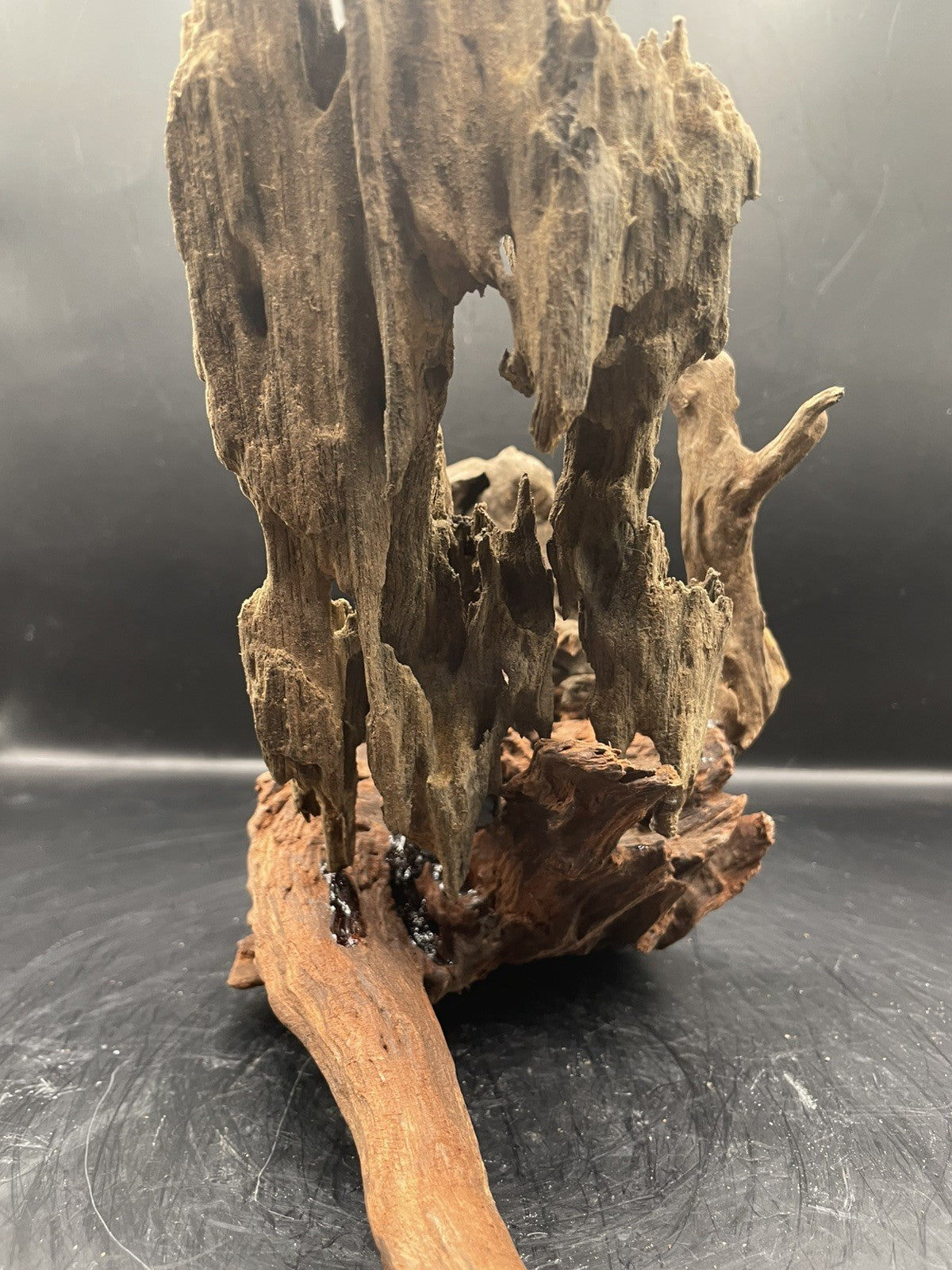 Aquarium Driftwood, Handcrafted Aquascape Unique Decoration - Deep In The Cave