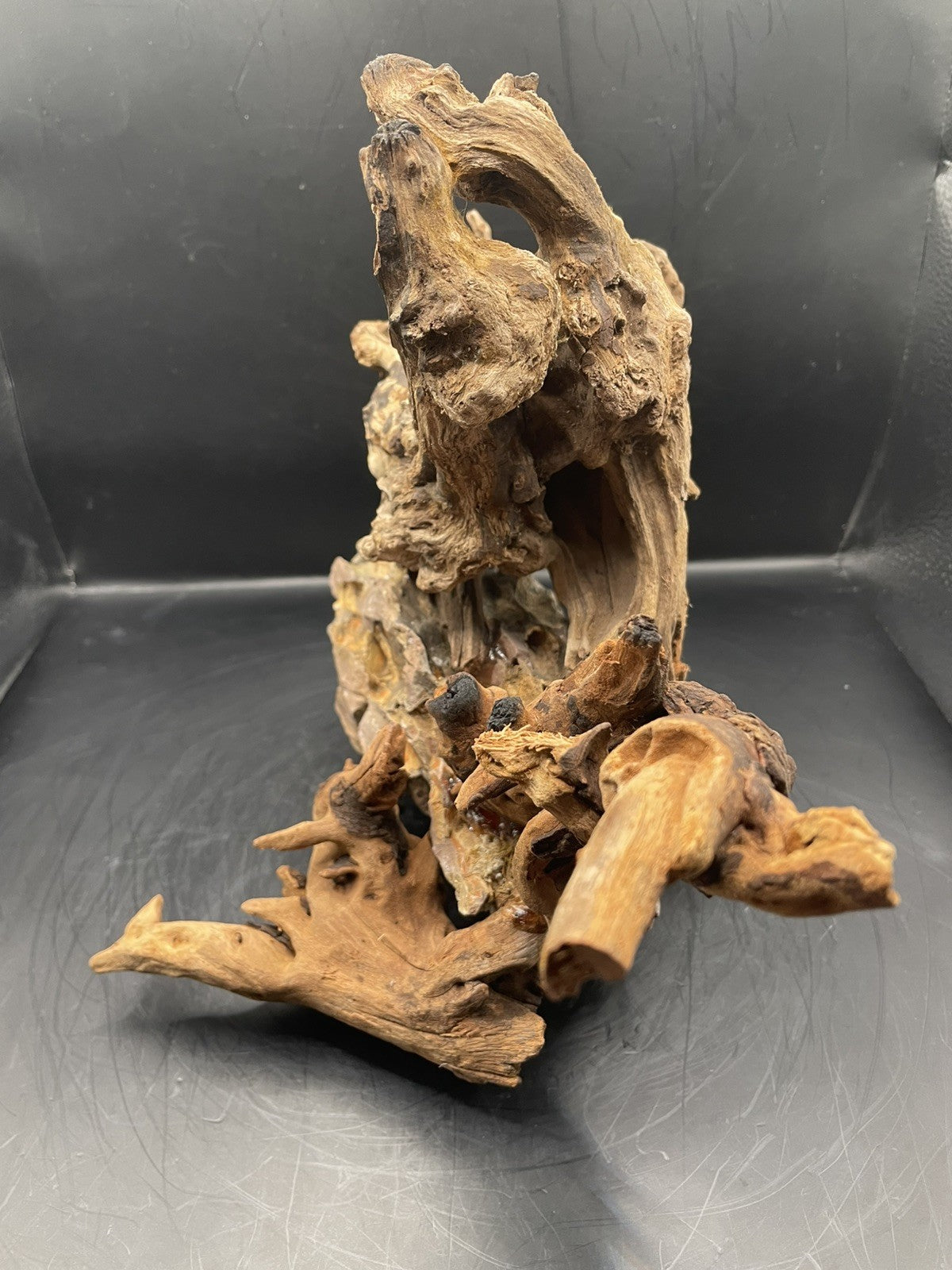 Aquarium Driftwood, Handcrafted Aquascape Unique Decoration - Skycoil