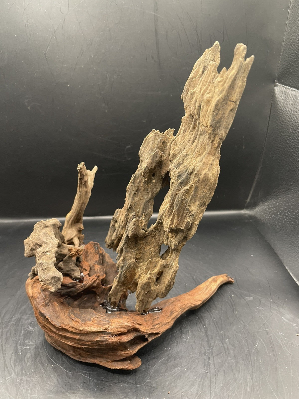 Aquarium Driftwood, Handcrafted Aquascape Unique Decoration - Deep In The Cave