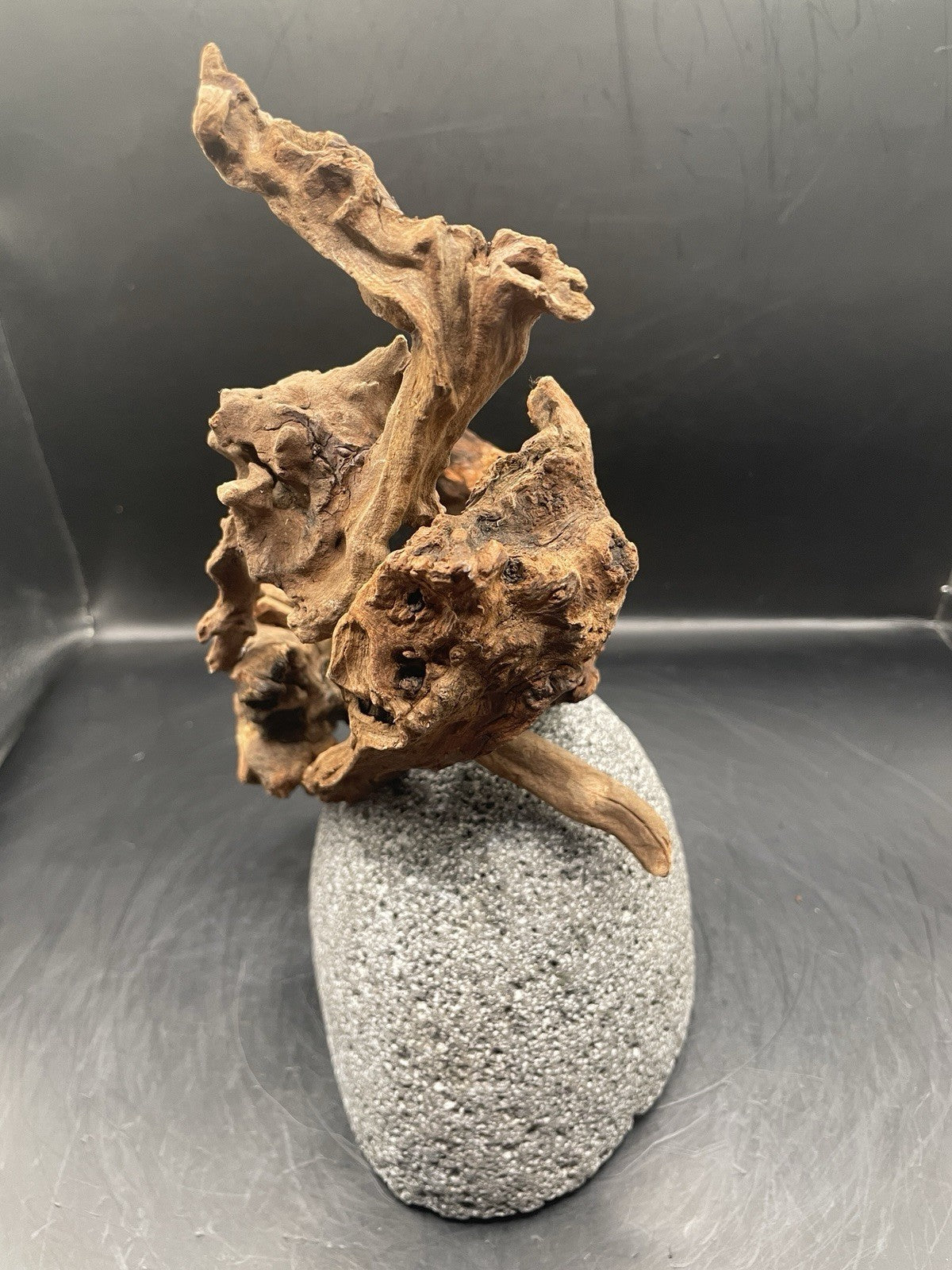 Aquarium Driftwood Handcrafted Aquascape Unique Lava Rock - Stomboli